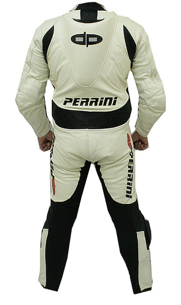 Perrini's Fusion Motorcycle Riders Racing Genuine Cowhide Leather