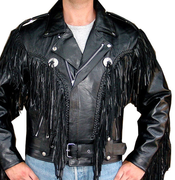 Fringe hotsell motorcycle jacket